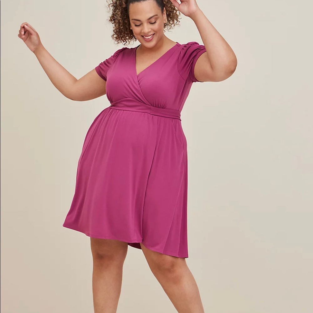 NWT Torrid Mini Studio Knit Dress 1X